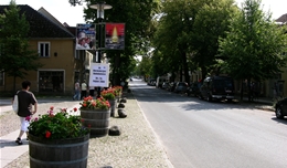 Die Rheinsberger Hauptstraße