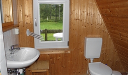 Badezimmer des Ferienhauses