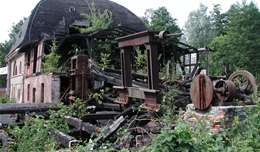 Abgebrandte Fleether Mühle bis 2014