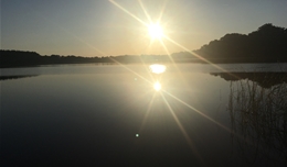 Sonnenaufgang Kleiner Pälitzsee